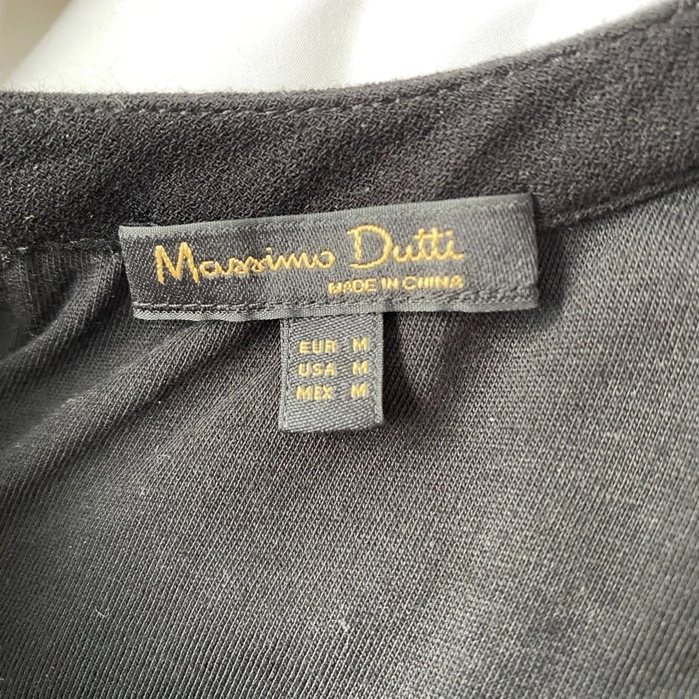 Massimo Dutti black swing dress - Picture 2 of 5